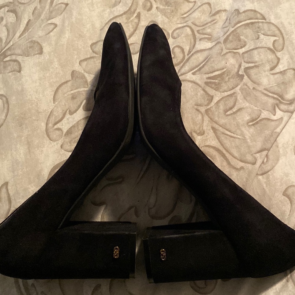 Black Suede Cole Haan heels